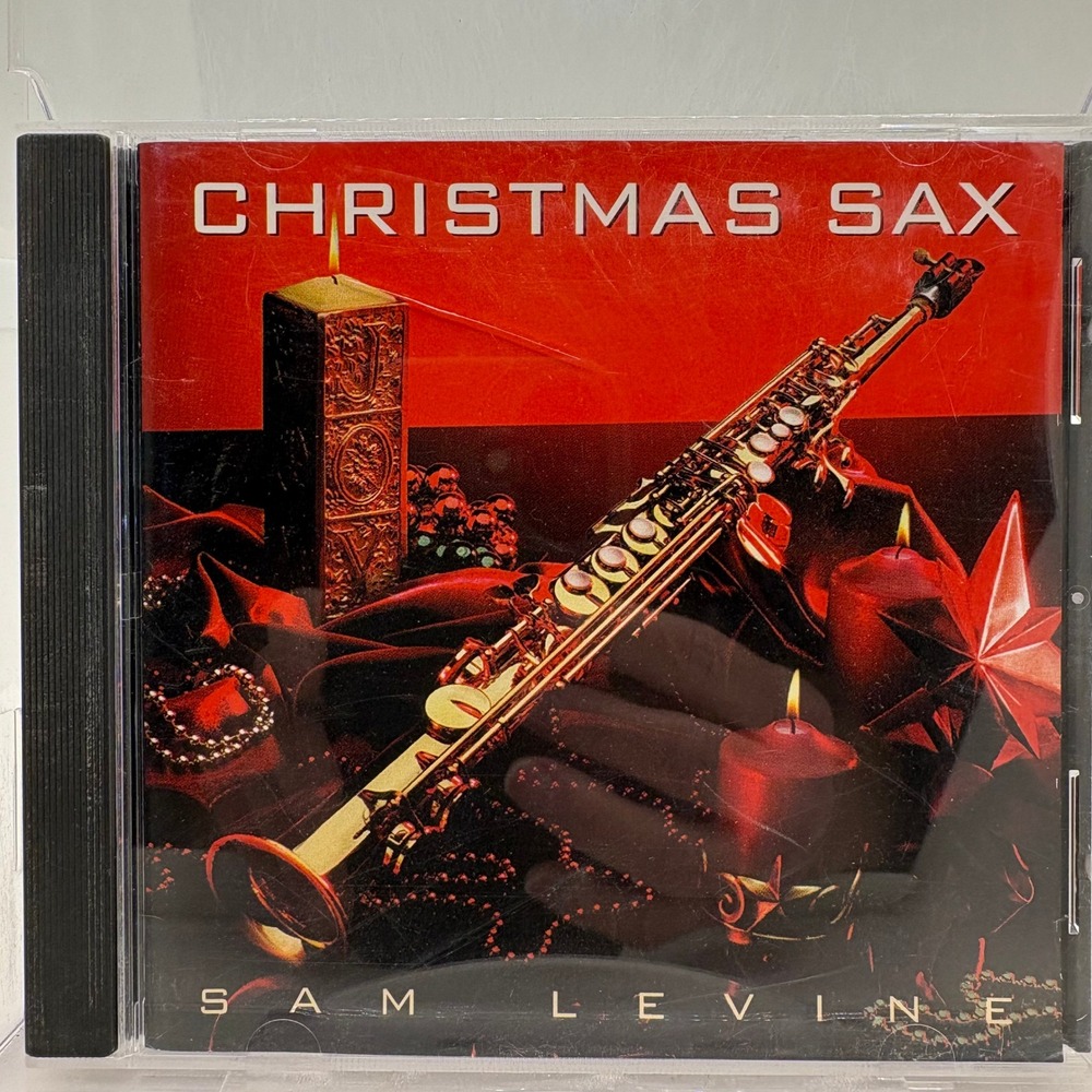 Sam Levine Christmas Sax CD 1997 Spring Hill Music Instrumental Smooth Jazz